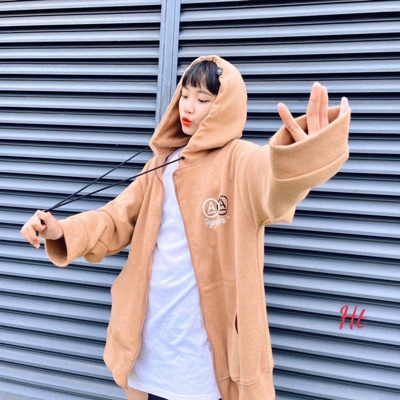 Áo khoá nỉ cotton AA HT12