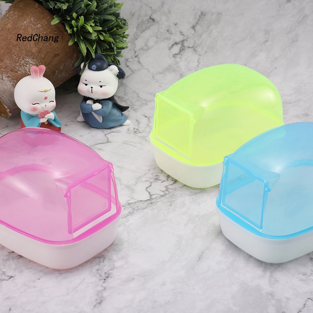 Hộp Đựng Cát Vệ Sinh Cho Chuột Hamster / Thỏ Hình Dáng Đáng Yêu