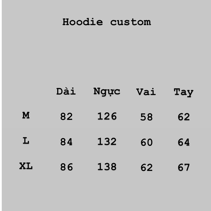 Áo Hoodie custom