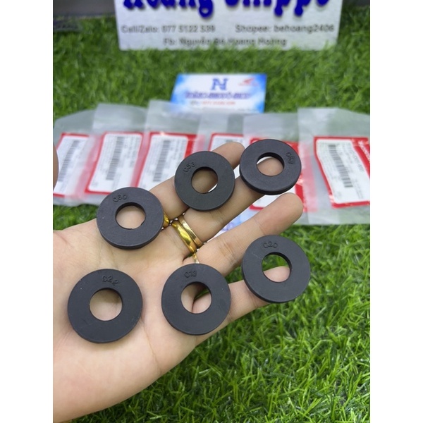 Bộ cao su ghi đông wave dream chính hãng