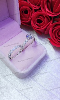 Nhẫn kép trang sức bạc