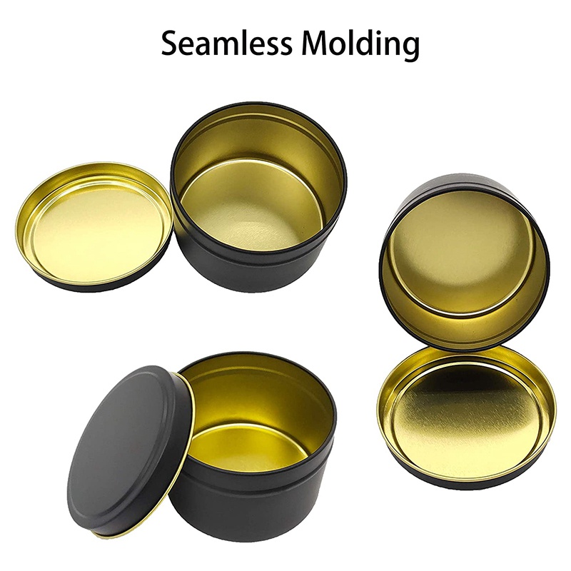 Set 24 hộp thiếc đựng nến 4 Oz tiện dụng