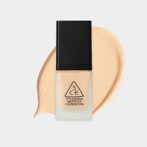 KEM NỀN 3CE MATTE FIT FOUNDATION 35G màu #001