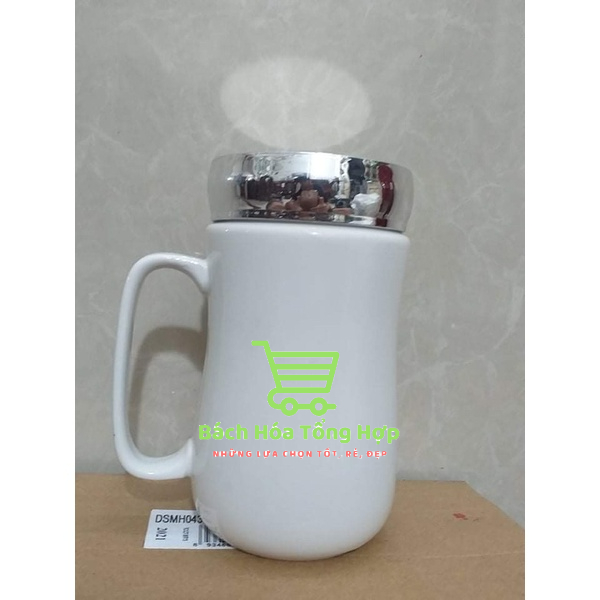 Ca sứ nắp có gương - Tạp Hoá Online