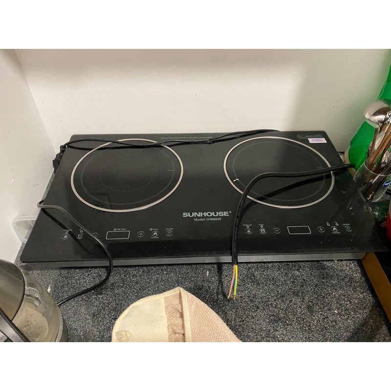 Bếp từ đôi Sunhouse SHB9122MT
