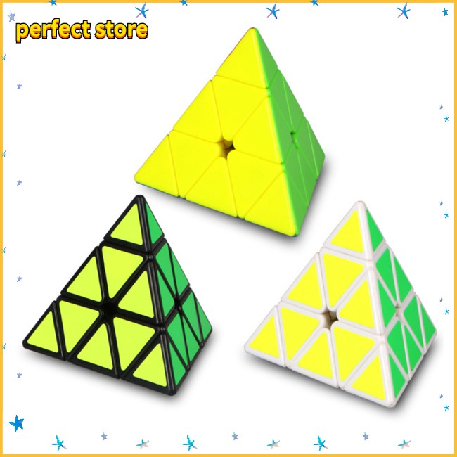 QIYI Khối Rubik 3x3 X 3 Hình Kim Tự Tháp Nhiều Màu Sắc