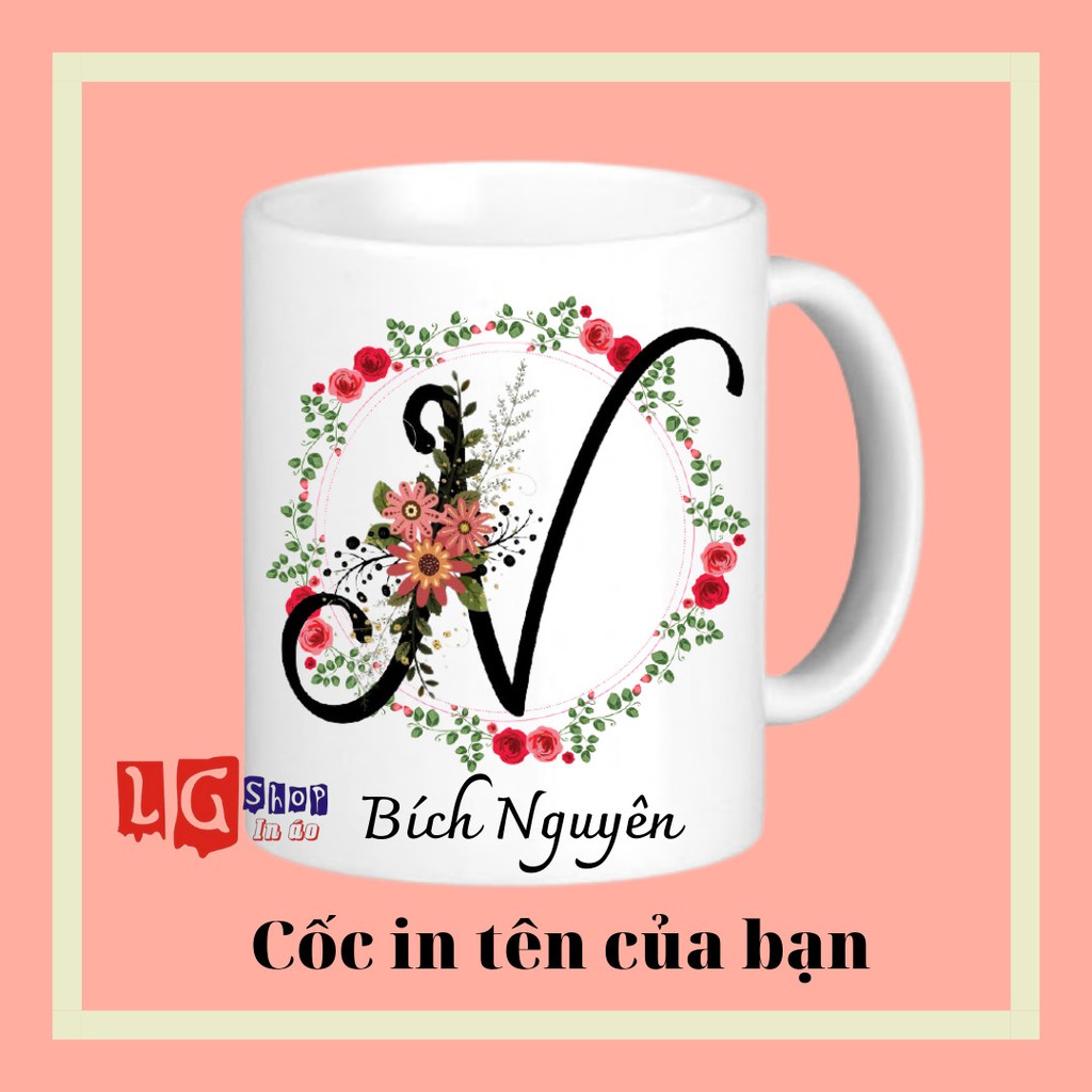 Ly sư In tên của bạn + Món quà ý nghĩa.