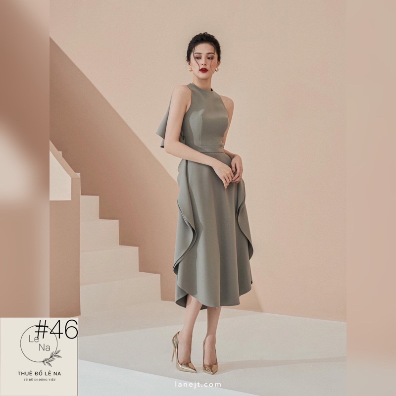 Mã 46: Váy lane JT sát nách hở lưng S