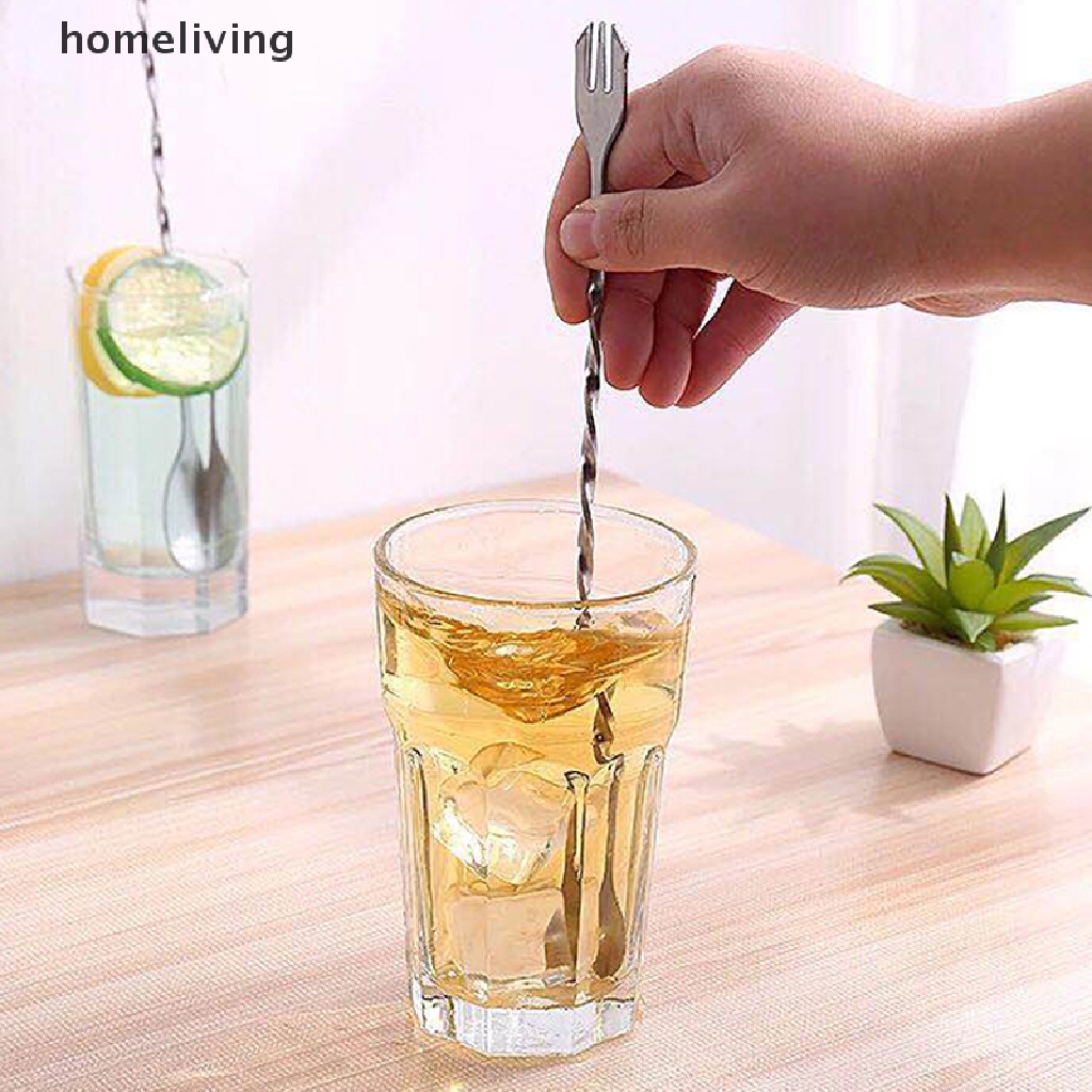 1 Muỗng Khuấy Đồ Uống Bằng Thép Không Gỉ 25 / 32cm