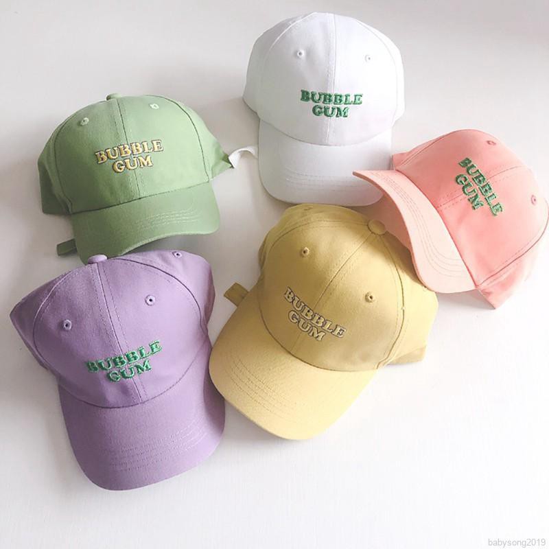 Mũ Lưỡi Trai Thêu Chữ Cho Bé