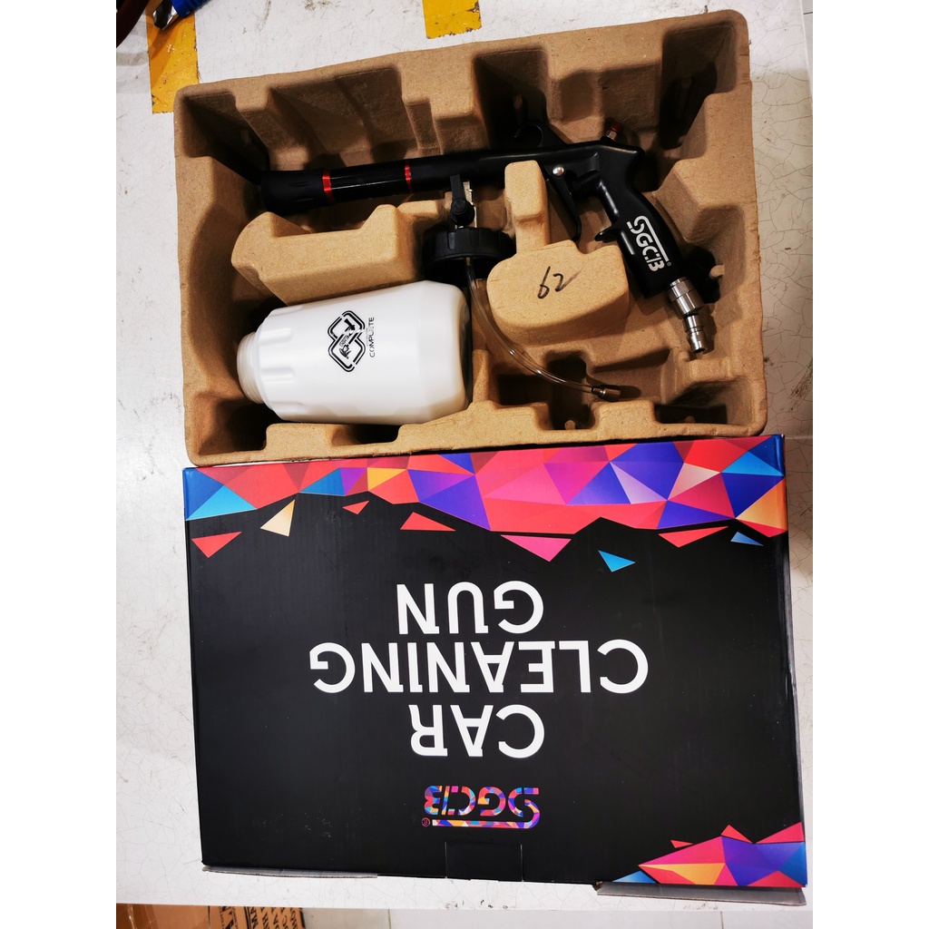 Vòi Phun Vệ Sinh Nội Thất SGCB Xe Lõi Nhôm SGCB SGGC023 Kèm Bình - SGGC023