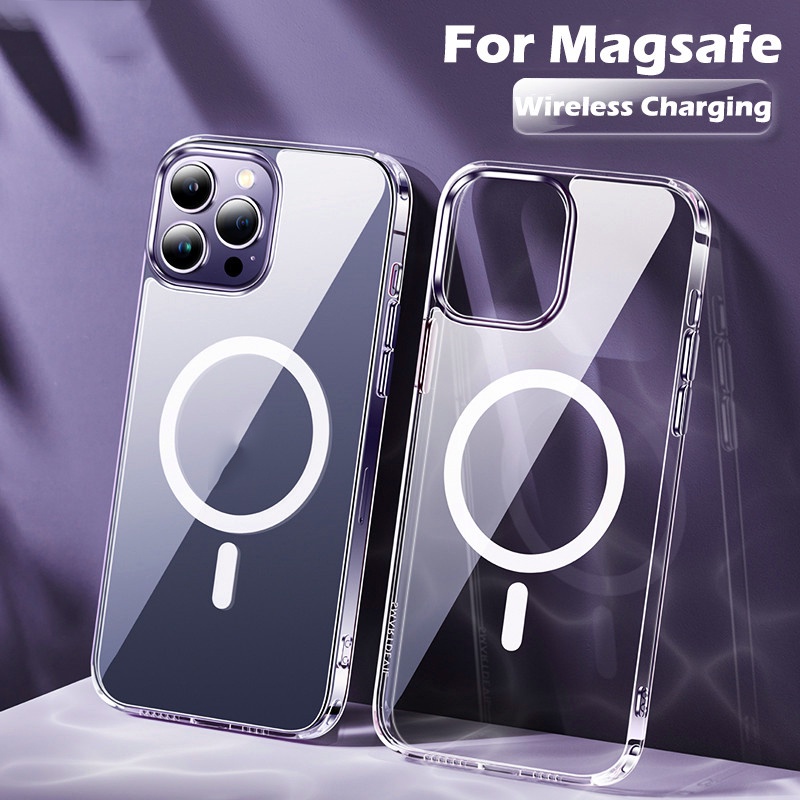 Ốp Điện Thoại Cứng Trong Suốt Chống Sốc Bảo Vệ Toàn Diện Cho iPhone 11 12 13 14 Pro MAX Mini 7 8 Plus X XR XS MAX 8Plus
