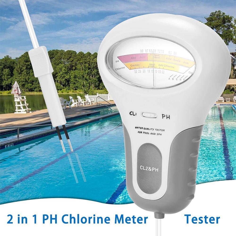 PISTA Dụng Cụ Đo Độ PH Clo 2 Trong 1 CL2