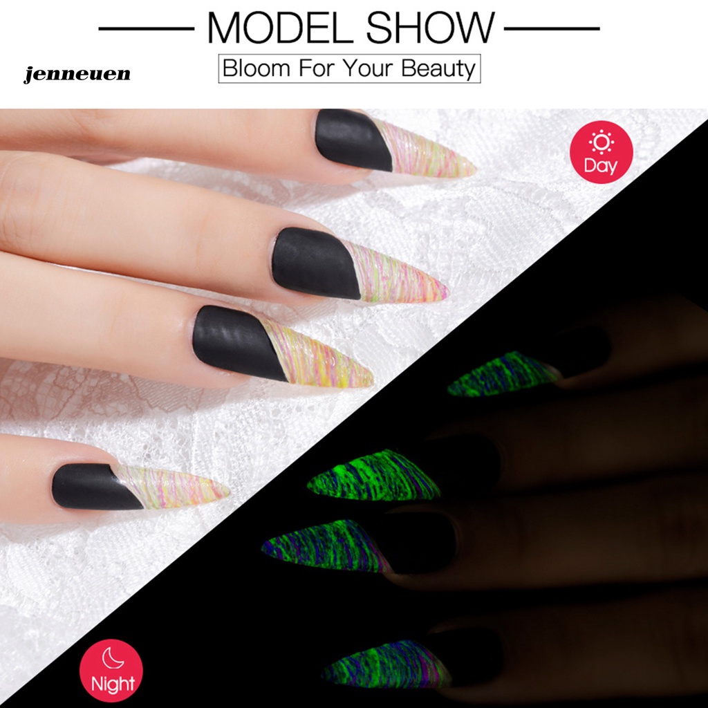 [Hàng mới về] Sơn móng tay gel nhện UV phản quang thời trang