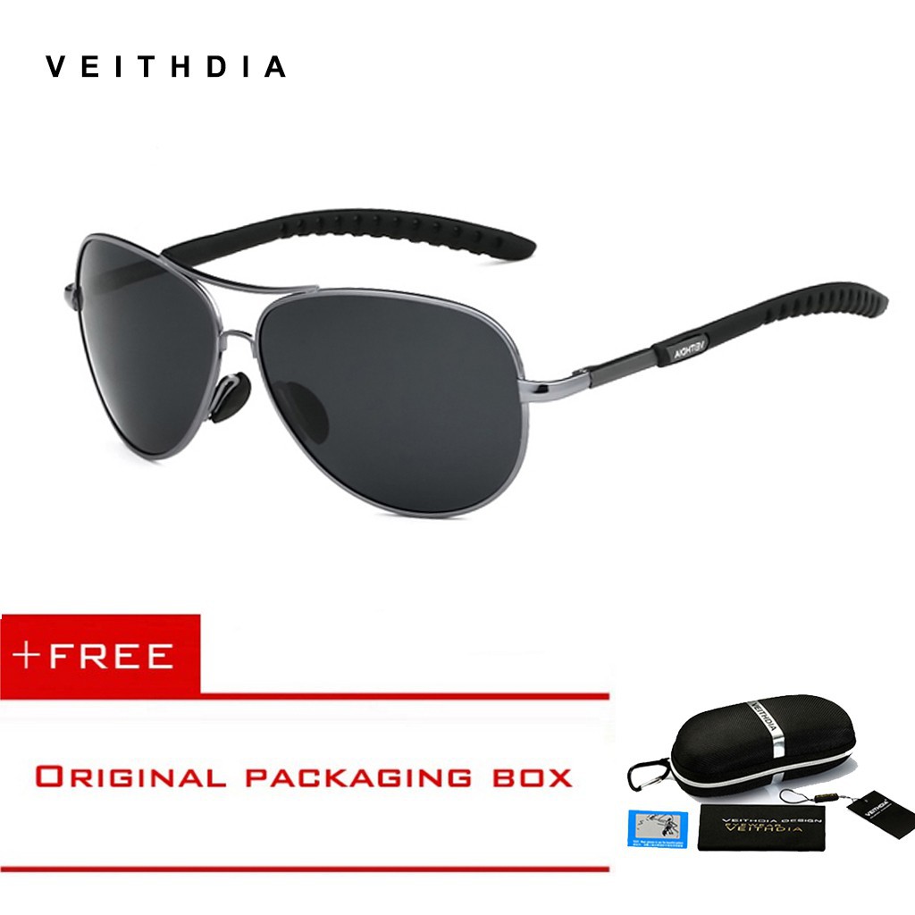 VEITHDIA Polarized Mens Sunglasses Eyewear Accessories aviator Glasses for Men Design Goggle Eyewear Accessories shades