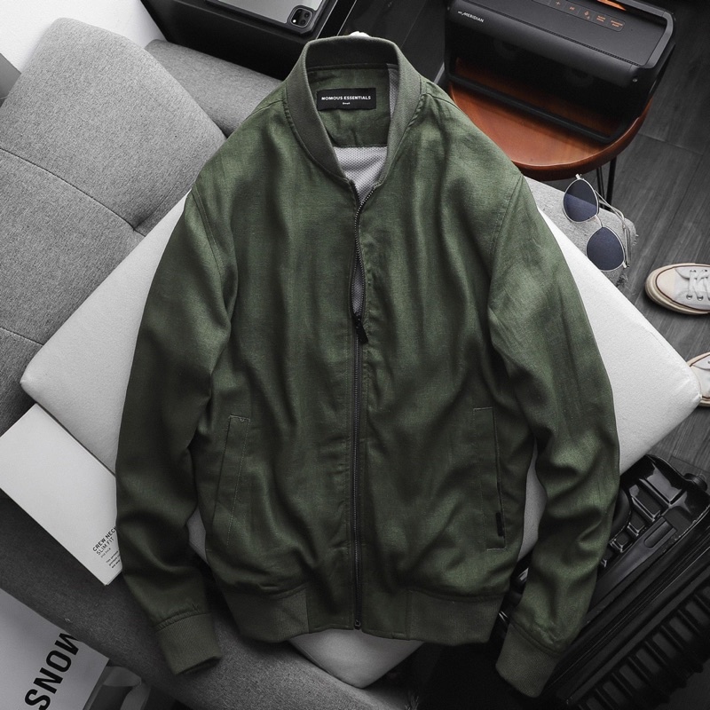 Áo Khoác Bomber NOMOUS ESSENTIALS Linen