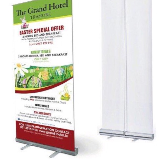 Standee Cuốn Nhôm Thường 80x180cm - 80x200cm (Stendi)