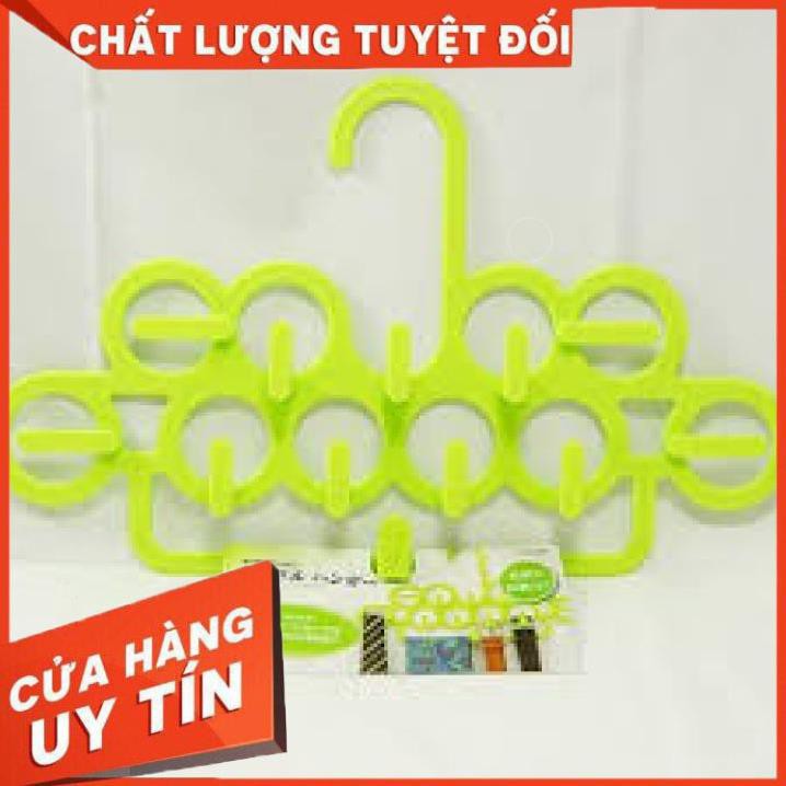 Móc treo thắt lưng ⚡𝗙𝗥𝗘𝗘 𝗦𝗛𝗜𝗣 ⚡ Móc treo cà vạt nhựa nhỏ gọn, đa năng có thể treo các loại phụ kiện dây đai