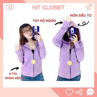Áo khoác Lim 8 chống nắng- size dưới 55ki- Màu tím nhạt NT Closet - AT052