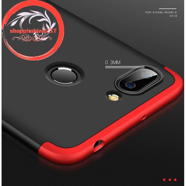 [Freeship toàn quốc từ 50k] ỐP LƯNG XIAOMI REDMI 6 ỐP BẢO VỆ 360 ĐỘ CHÍNH HÃNG GGK
