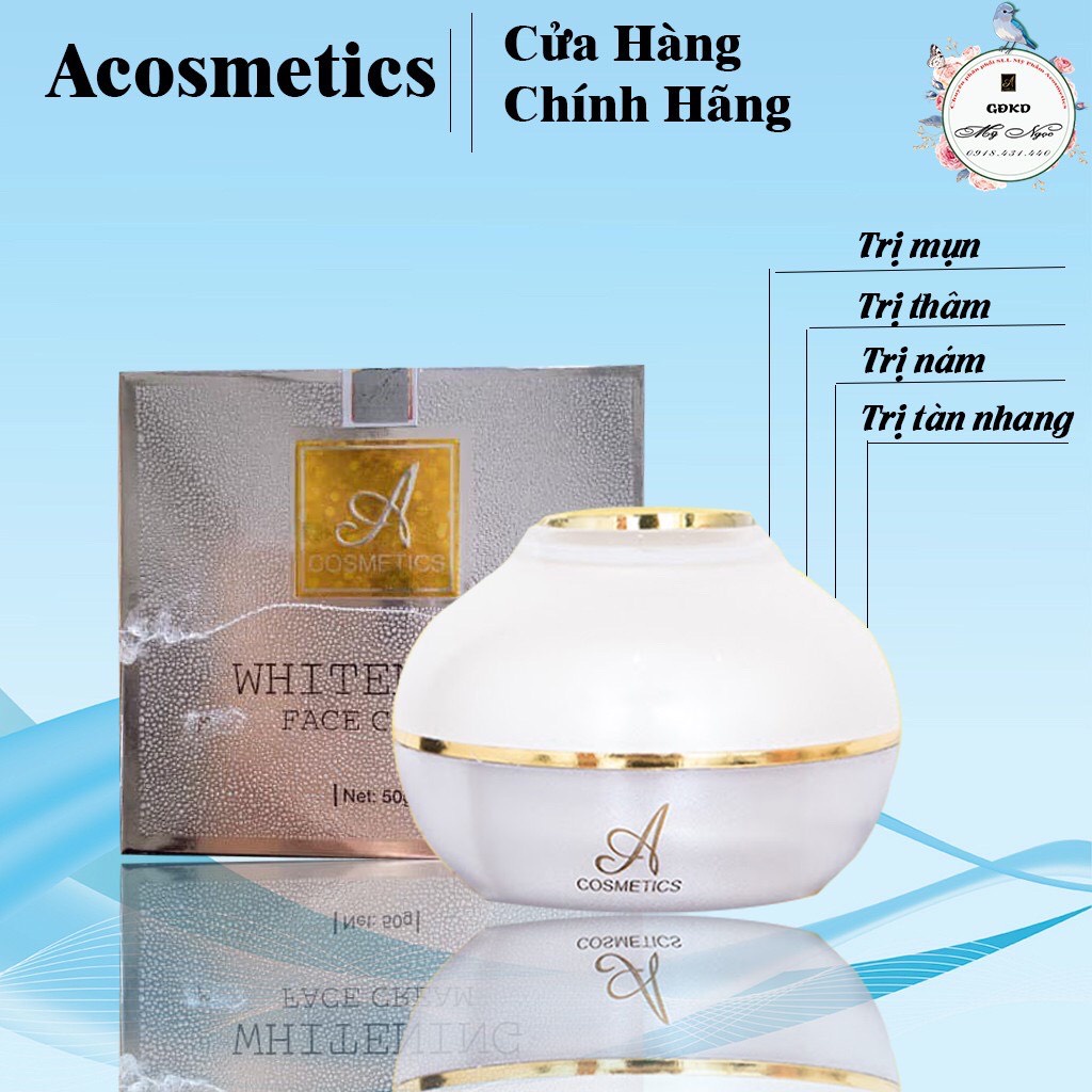 Combo 3 sản phẩm Kem Face + Serum Spot + Chống Nắng ACosmetics