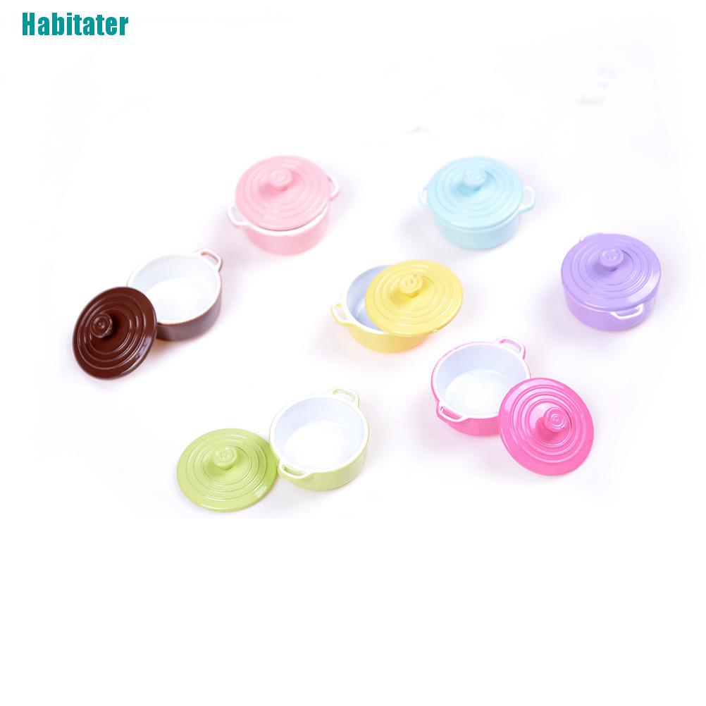 Nồi Mini Tỉ Lệ 1: 12 Dùng Trang Trí Nhà Búp Bê