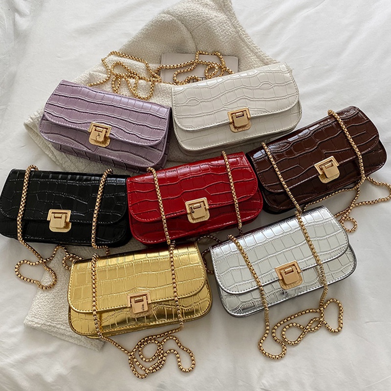 Túi đeo chéo IELGY họa tiết vân đá thời trang cho nữ