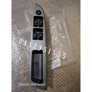 Công tắc tổng lên xuống kính Spark m200, matiz 3 / xịn , loại 4 nút