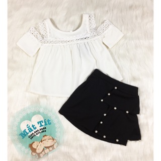 Set váy ngọc trai