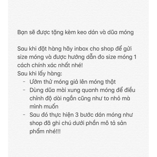 móng úp dán thiết kế