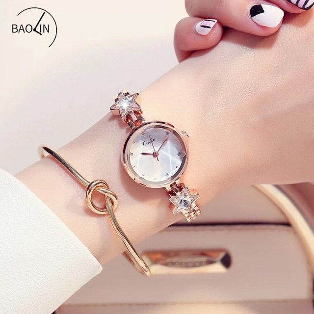 [Mã FAMAYFA2 giảm 10K đơn 50K] Đồng hồ nữ Kimio 6201 Hàng chính hãng dây kim loại nhỏ xinh lắc sao | BigBuy360 - bigbuy360.vn