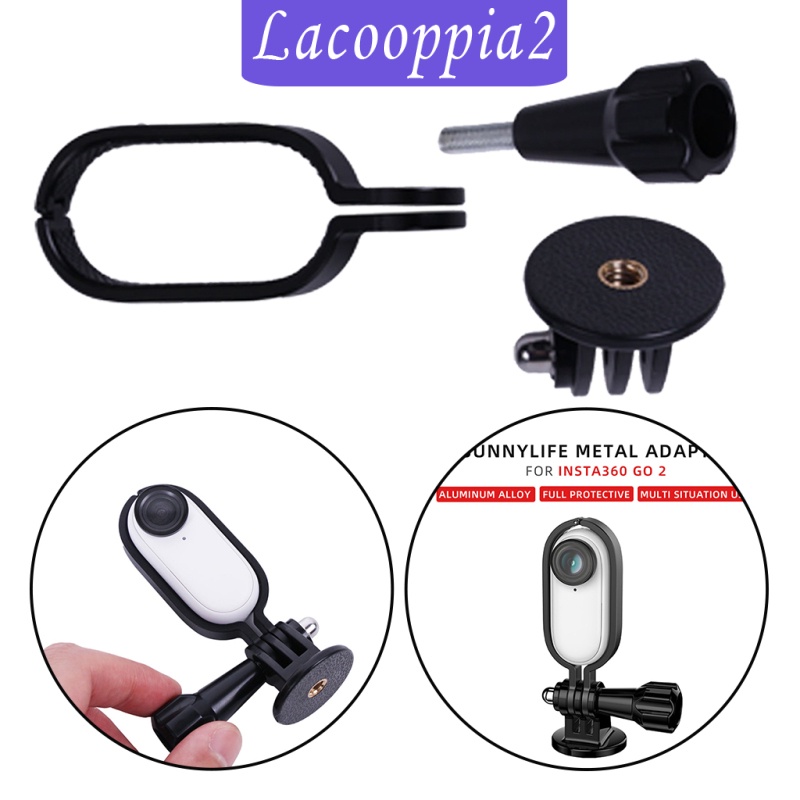 [LACOOPPIA2] Metal Camera Holder Mount Adapter for Camera Tripod Extension Rod Adapter