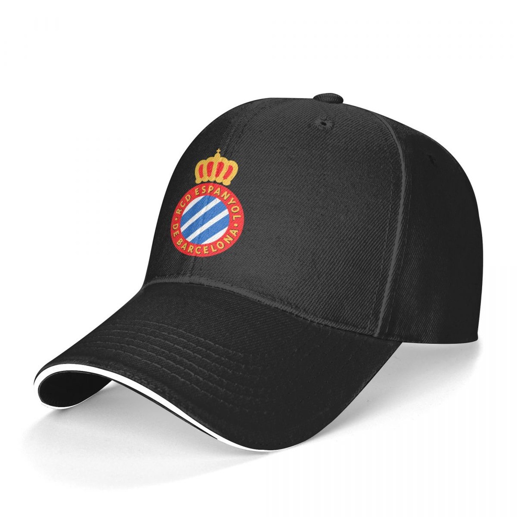 R RCD Espanyol logo In Hình Mũ Nam Nữ Chống Nắng Mũ Bóng Chày Thường Ngày Hợp Thời Trang Mũ Golf Ngo