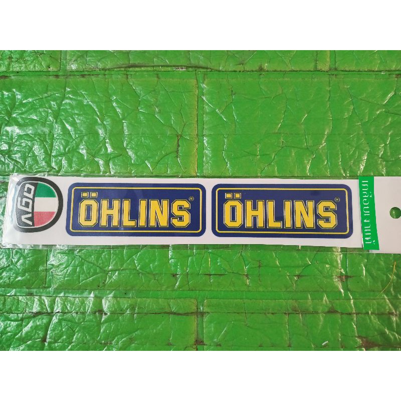 Tem chữ nổi Ohlins 3D siêu đẹp nhập Thái