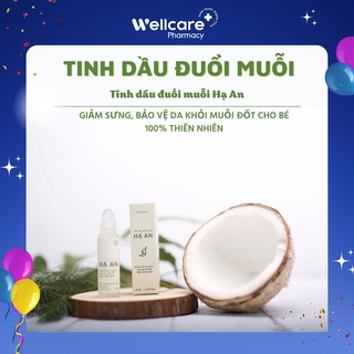 Tinh dầu đuổi muỗi Hạ An – Chai lăn 10ml xua muỗi và bảo vệ khỏi muỗi đốt, 100% thành phần tự nhiên
