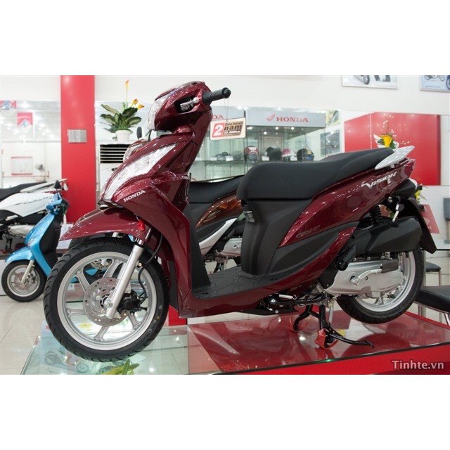 Bộ Nhựa Vision Cũ 2012-1013 Đỏ Mận Honda