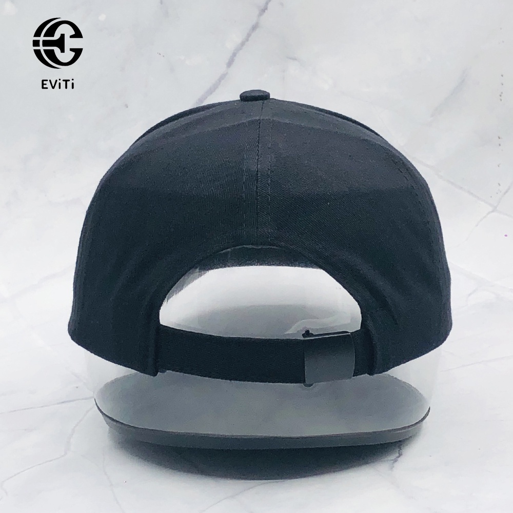Mũ lưỡi trai - Nón lưỡi trai unisex dành cho nam và nữ màu đen cá tính năng động