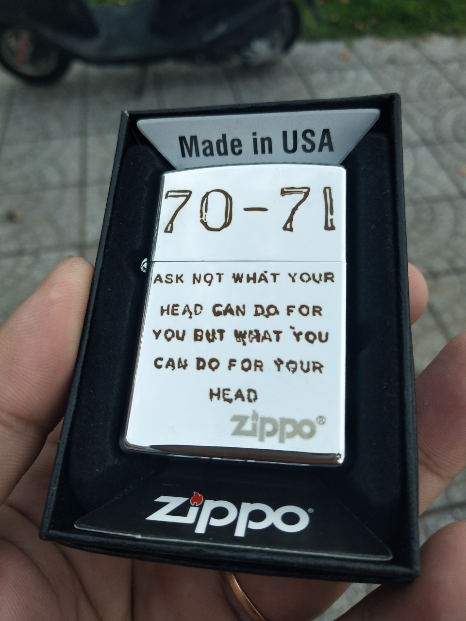 Vỏ Zippo USA Chủ Đề Việt Nam War 1970-1971