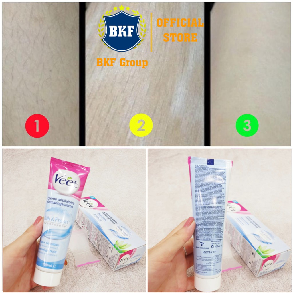 Kem tẩy lông Veet 100ml - Nhập Pháp | Triệt lông vùng kín vĩnh viễn