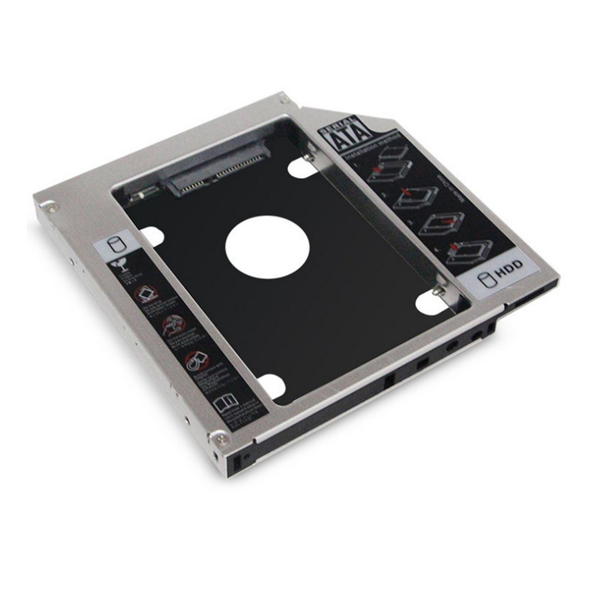 Vỏ Ổ Cứng Sata 2nd Hdd Hd Cho Laptop Cd / Dvd-Rom 9.5mm | BigBuy360 - bigbuy360.vn