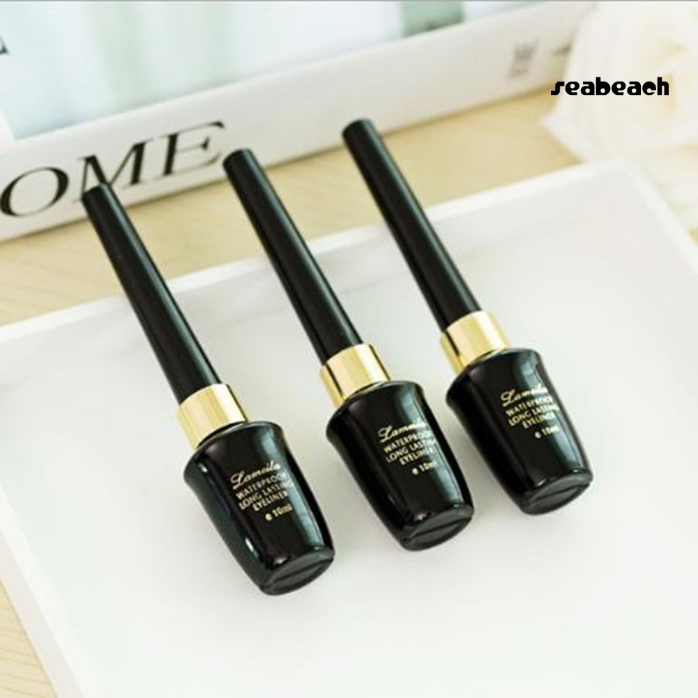 (Hàng Mới Về) Bút Kẻ Mắt Dạng Lỏng Màu Đen Nhanh Khô Chống Thấm Nước Lâu Trôi Cho Nữ | BigBuy360 - bigbuy360.vn