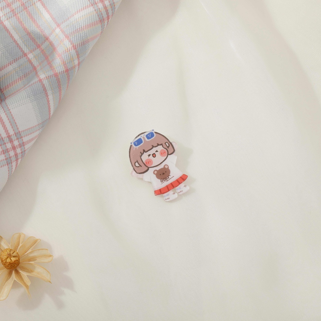 Sticker trang trí balo, túi xách, huy hiệu cài áo CK727