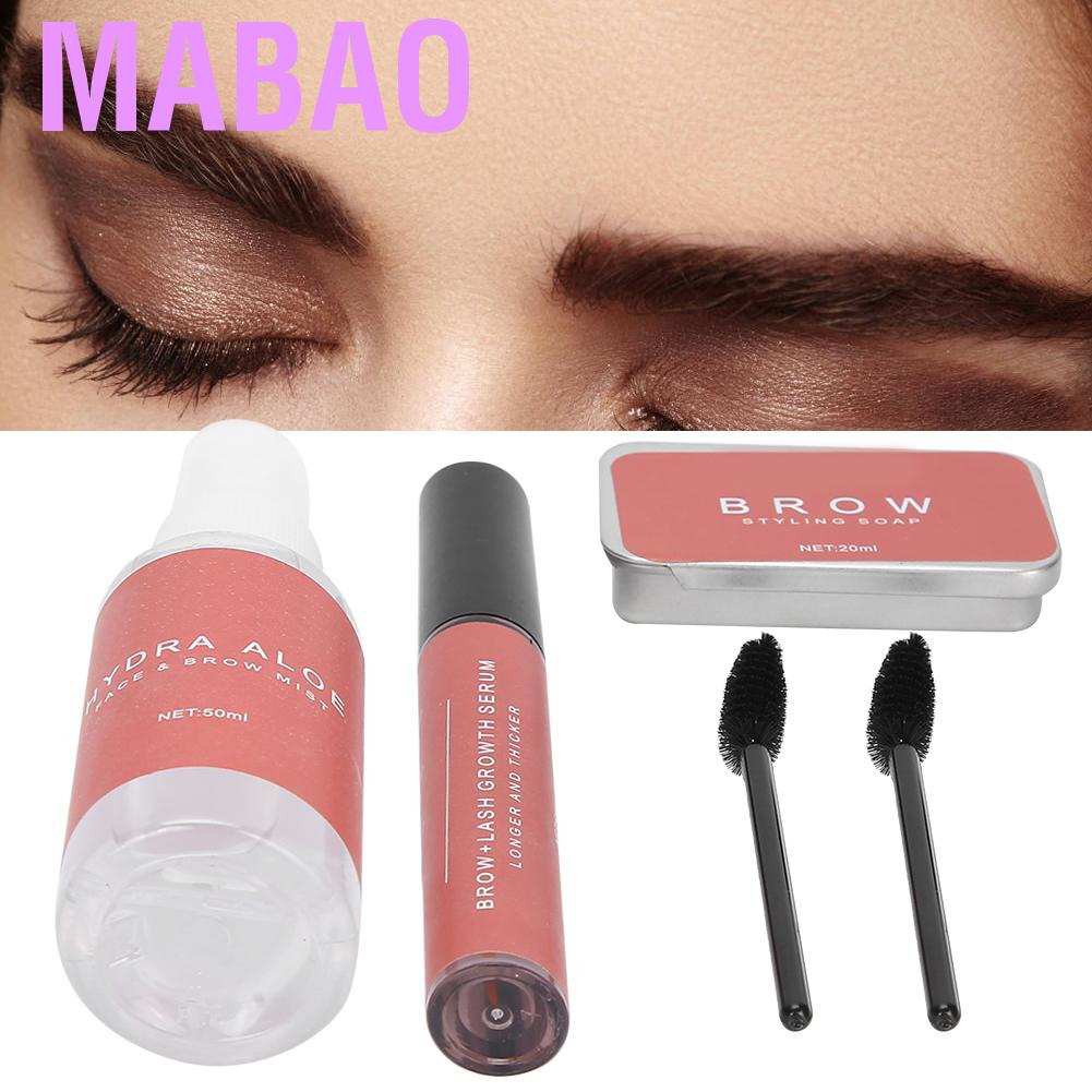 (hàng Mới Về) Bộ Mỹ Phẩm Chăm Sóc Lông Mày Tạo Kiểu 20g + 5ml + 50ml Mabao | BigBuy360 - bigbuy360.vn