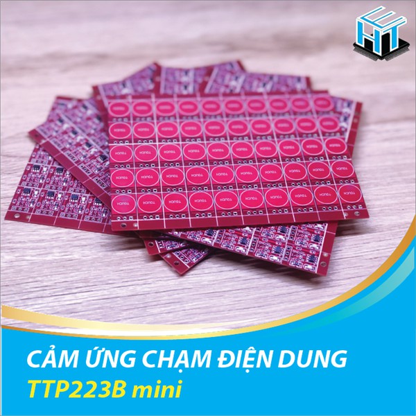 Cảm Ứng Chạm Điện Dung TTP223 Mini - Module Cảm Ứng Touch TTP223