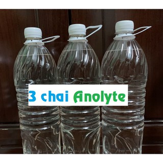Dung dịch Anolyte (Nước A) - 3 chai 1.5lit