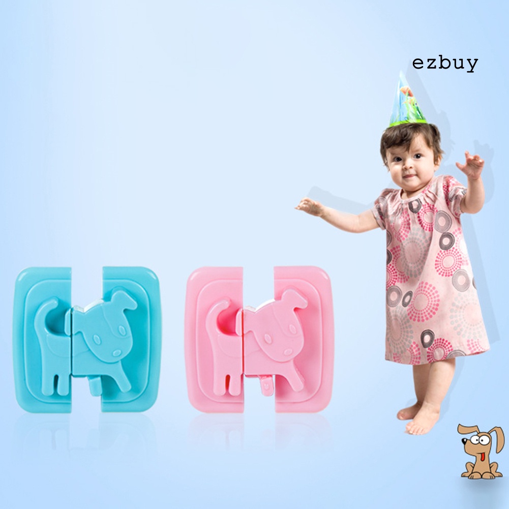 Chốt khóa cửa tủ lạnh/ngăn kéo bảo vệ an toàn cho bé