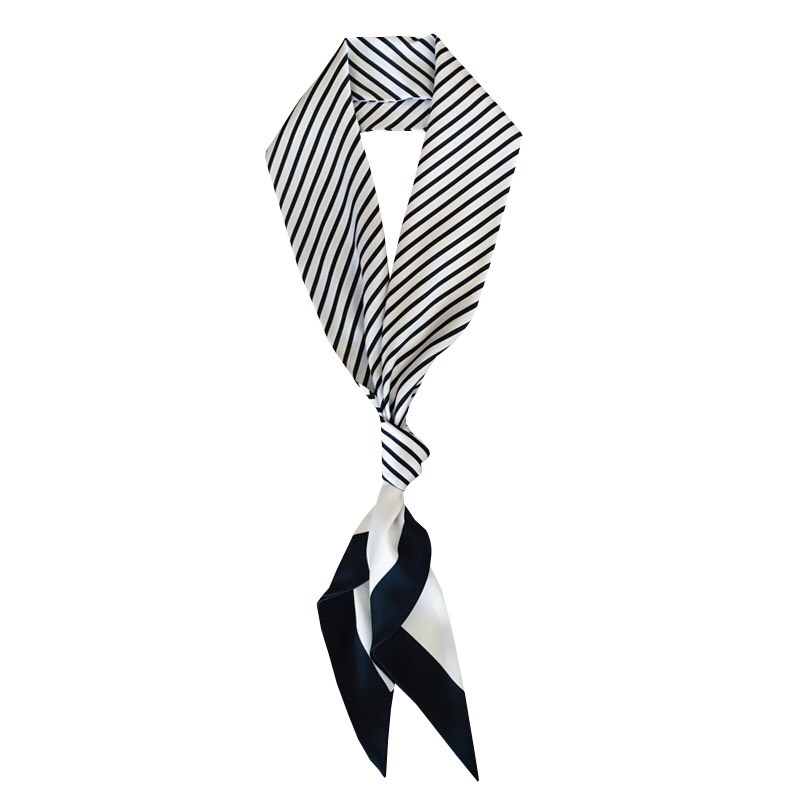 Khăn lụa công sở cao cấp kiểu dáng thanh lịch cho nữ K003 size 13cm*145cm