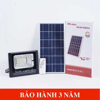 Đèn led năng lượng mặt trời 25w Solar light, Chất lượng chống nước, sáng 12-14h đồng hồ, bảo hàng 3 năm.