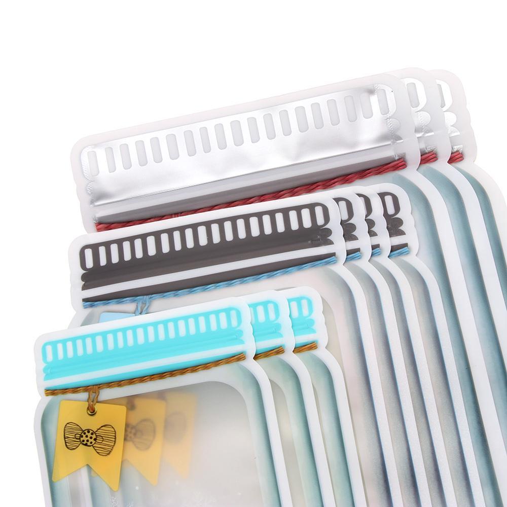 Túi Zip Đứng Đựng Lọ Mason Chống Mùi Hôi