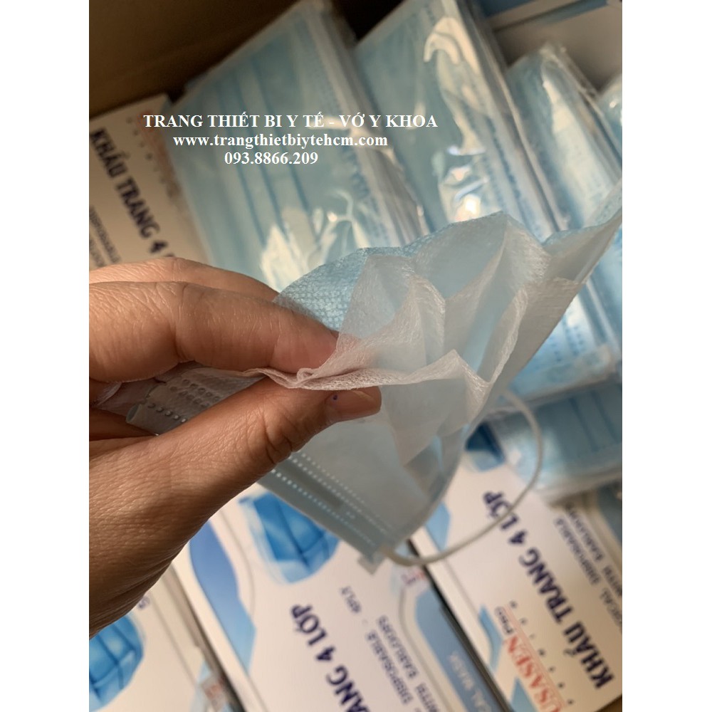 10 CÁI KHẨU TRANG XANH 4 LỚP US PRO | BigBuy360 - bigbuy360.vn